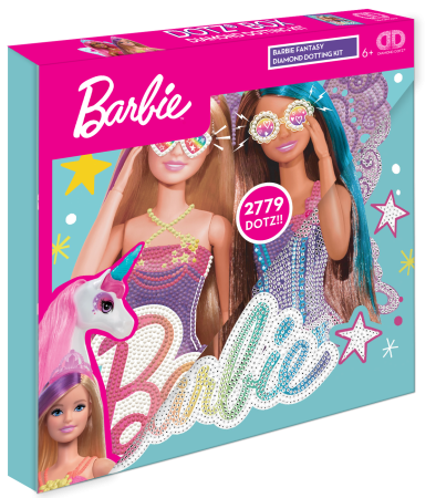 "DIAMOND DOTS radošs dimanta gleznas komplekts ""Barbie Fantasy"", 2779 punkti, DBX.093" DBX.093