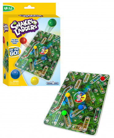 FUNVILLE GAMES spēle Čūskas un kāpnes 3D, ceļojumu versija, 61145 61145