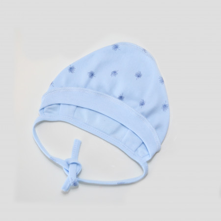 VILAURITA bērnu cepure ar apgrieztas šuves HENRY, gaiši zila, 44 cm, art 90 art 90