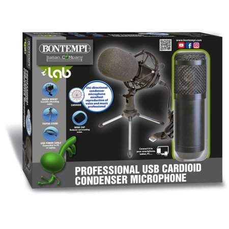BONTEMPI profesionālais USB mikrofons, 41 8020 