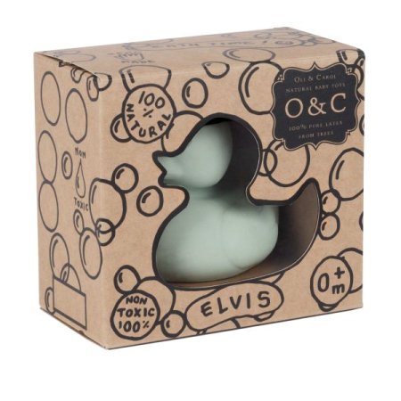 OLI&CAROL Small Ducks rotaļlieta Monochrome Mint, L-DSM-UNIT-MINT 