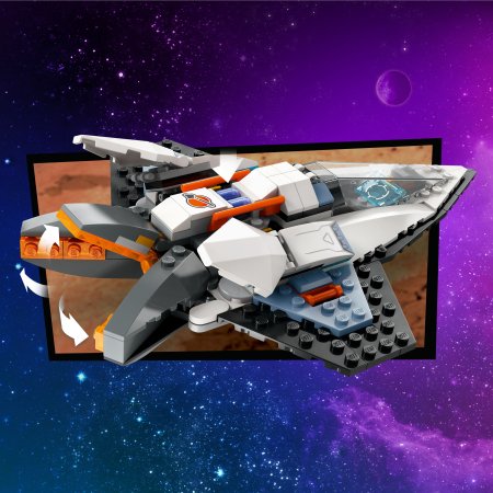 60430 LEGO® City Starpzvaigžņu Kosmosa Kuģis 