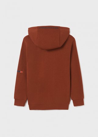 MAYORAL džemperis ar kapuci 7C, brick red, 162 cm, 7446-79 7446-79 12