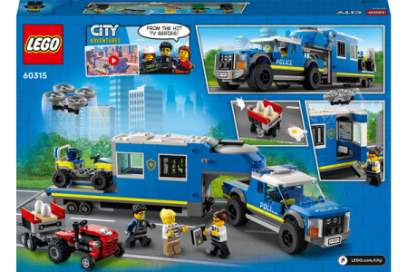 60315 LEGO® City Police Policijas mobilais komandcentrs 60315