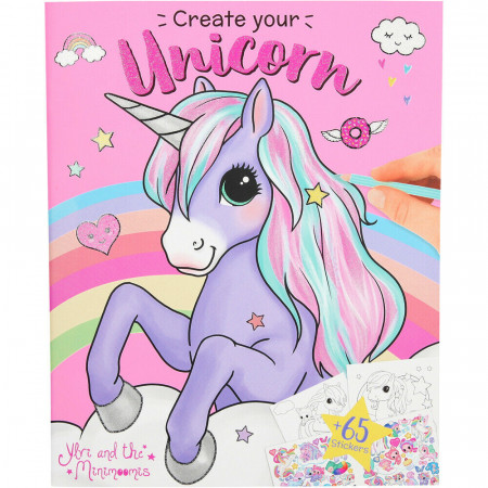 Ylvi Create your Unicorn krāsojamā grāmata, 10534 10534