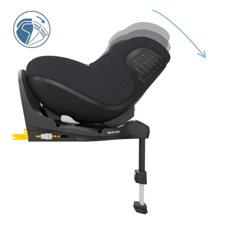 MAXI COSI autokrēsls authentic graphite PEARL 360 PRO I-SIZE ISOFIX, authentic graphite, 8053550110 8053550110