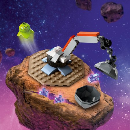 60429 LEGO® City Kosmosa Kuģis Un Asteroīda Atklāšana 