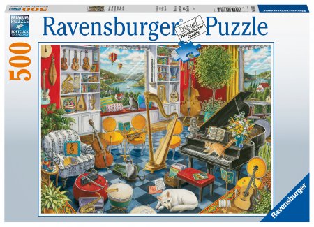 RAVENSBURGER puzle The Music Room, 500gab., 16836 16836