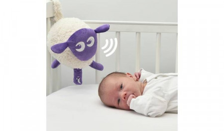 SWEET DREAMERS māneklītis miegam ar trokšņu sensoru un gaismu Deluxe Purple 5060216820217