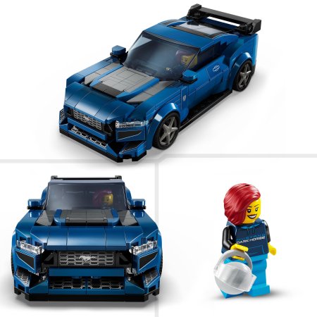 76920 LEGO® Speed Champions Ford Mustang Dark Horse sporta auto 
