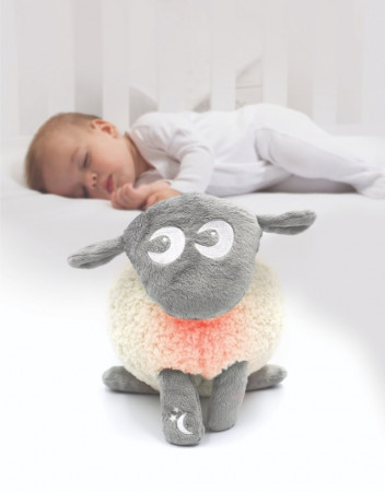 SWEET DREAMERS aitiņa saldam miegam ar trokšņu sensoru un gaismu Deluxe Grey 5060216820194