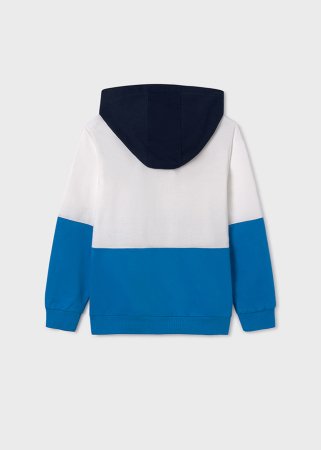 MAYORAL džemperis ar kapuci 7D, turqouise, 6466-65 