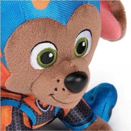 PAW PATROL Mighty Pups plīša rotaļlieta Zuma 15 cm, 6068118 