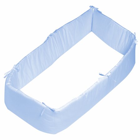 BIMBI DREAMS Bērnu gultiņas buferis 34x360 cm, zils, 43100003 43100003