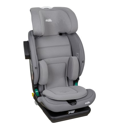 MILLI autokrēsls STAGE FIX 76-150 CM I-SIZE, gray, VTN35 VTN35gray