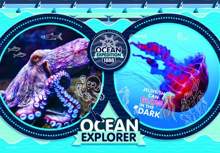CLEMENTONI puzle National Geographic Kids: Ocean Expedition, 180gab., 29205 29205