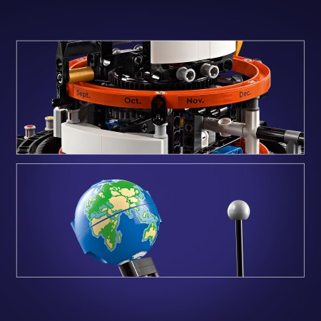 42179 LEGO® Technic Planēta Zeme un Mēness orbītā 