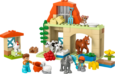 10416 LEGO® DUPLO Town Dzīvnieku Kopšana Lauku Sētā 