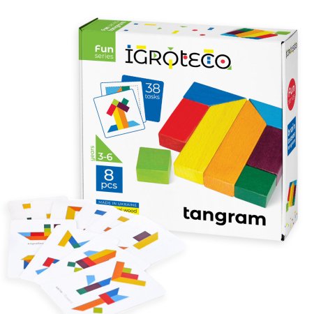 IGROTECO loģiskā spēle Tangram, IG0446 