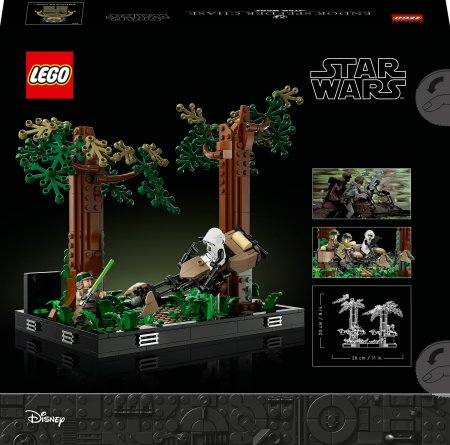 75353 LEGO® Star Wars™ Diorāma: Endor™ ātrgaitas pakaļdzīšanās 75353