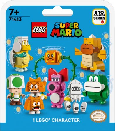 71413 LEGO® Super Mario™ Tēlu komplekti — 6. sērija 71413
