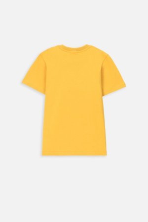 COCCODRILLO t-krekls ar īsam piedurknēm RACER 90' JUNIOR, dzelteni, WC4143203RAJ-004- 