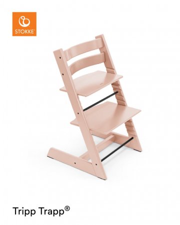 STOKKE Bērnu barošanas krēsliņš TRIPP TRAPP Serene Pink 100134 100134