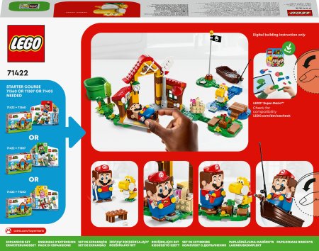 71422 LEGO® Super Mario™ Pikniks Mario mājā: paplašinājuma maršruts 71422
