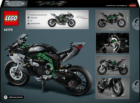 42170 LEGO® Technic Kawasaki Ninja H2R Motocikls 