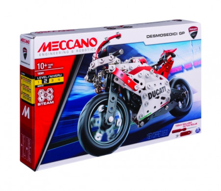 MECCANO konstruktors Ducati Moto GP motocikls, 6044539 6044539