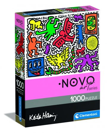 "CLEMENTONI puzle ""Keith Harings"", 1000 gab., 39756" 39756