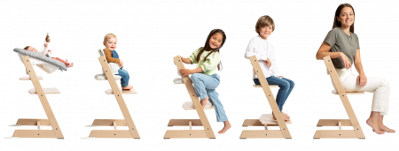 STOKKE Bērnu barošanas krēsliņš TRIPP TRAPP Serene Pink 100134 100134
