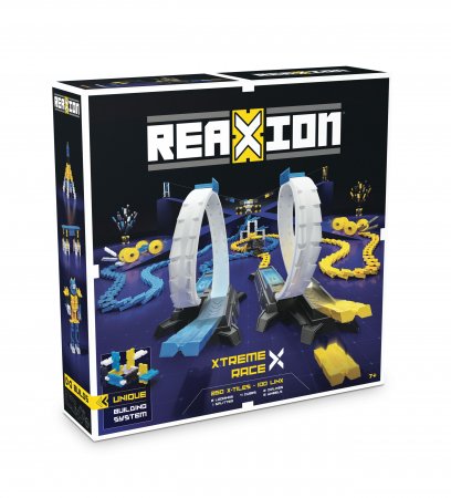 REAXION konstruktors-domino sistēma Xtreme Race, 919421.004 919421.004
