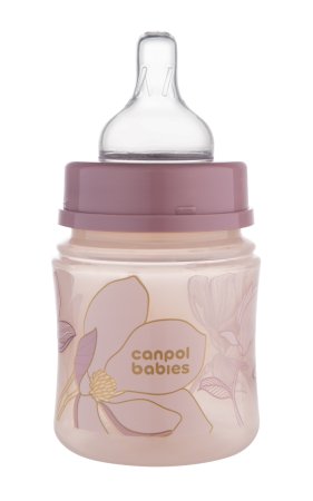 CANPOL BABIES EasyStart pretkoliku pudelīte, 120ml, GOLD, 35/239_pin 