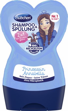 BUBCHEN bērnu šampūns un kondicionieris 2in1, Princess Annabella, 230 ml, TL32 TL32