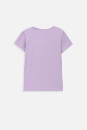 COCCODRILLO t-krekls ar īsam piedurknēm EVERYDAY GIRL A, violeti, WC4143217VGA-016- 