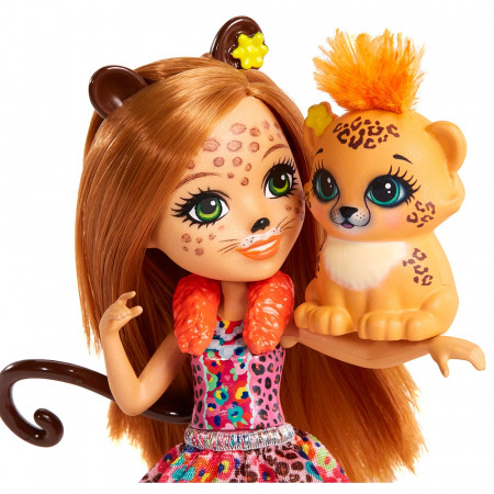 ENCHANTIMALS Cherish Cheetah Doll, FJJ20 