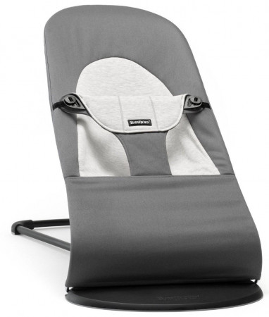 BABYBJÖRN šūpuļkrēsls dark grey/grey, cotton/jersey 005084 005084