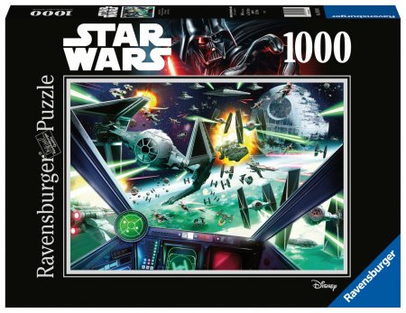 "RAVENSBURGER puzle ""Star Wars:X-Wing Cockpit"", 1000 gab., 16919" 16919