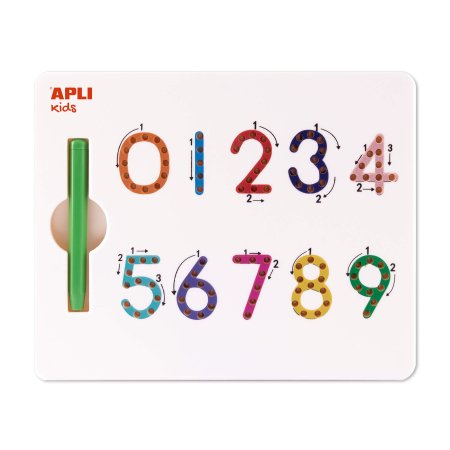 APLI KIDS izglītojoša magnētiskā tāfele 123 NUMBERS, Apli19264 