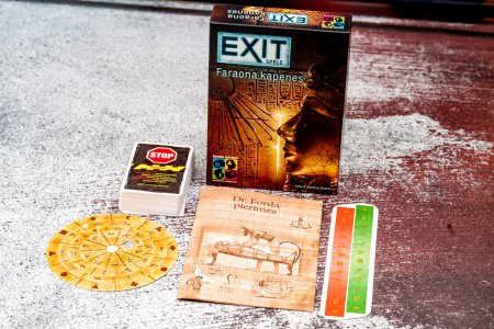 BRAIN GAMES EXIT spēle Faraona Kapenes LV, BRG#EXPTLV BRG#EXPTLV