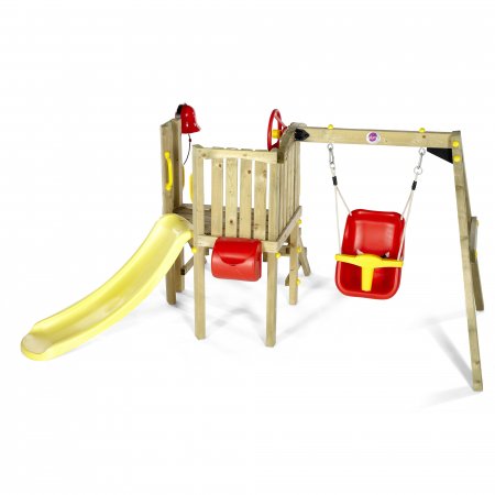 PLUM Toddlers Tower koka rotaļu laukums, 244x162x123 cm, 27552 27552