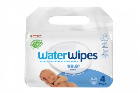 WATER WIPES bērnu salvetes, 4x60gb 8021 8021