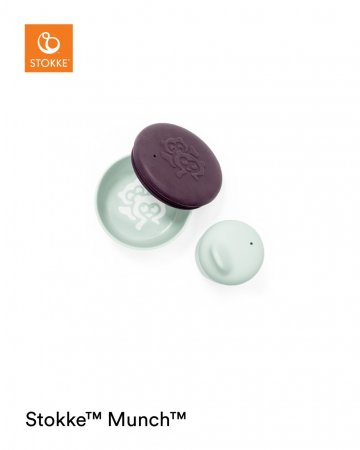 STOKKE Barošanas komplekts MUNCH collection Snack pack Soft Mint 530401 530401