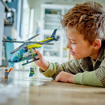 60405 LEGO® City Ārkārtas Glābšanas Helikopters 