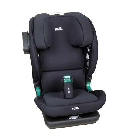 MILLI autokrēsls CLASSIC FIX  100-150 CM I-SIZE, black, VTN55L VTN55Lblack