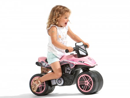 FALK skrejmašīna - motocikls, rozā, 538 538