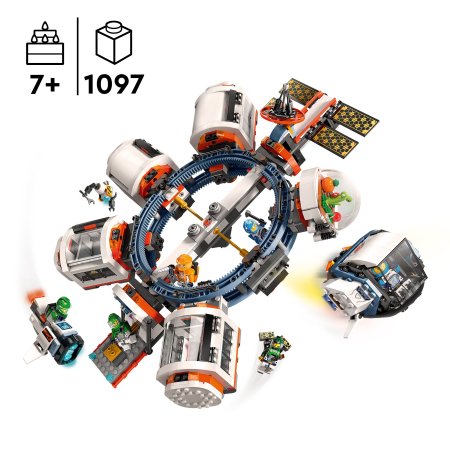 60433 LEGO® City Modulārā Kosmiskā Stacija 