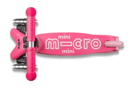 MICRO skrejritenis Mini Micro Deluxe LED Pink, MMD075 
