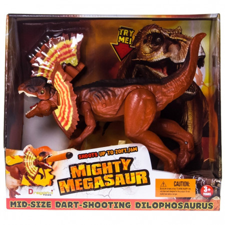 MEGASAUR MIGHTY dinozaurs ar šautriņu komplektu, 16912 16912